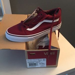 Old skool canvas vans